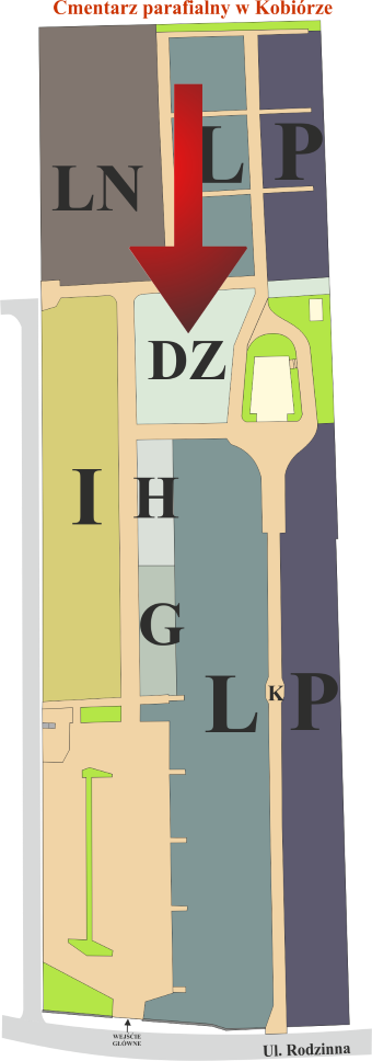 Brak mapy sektorowej