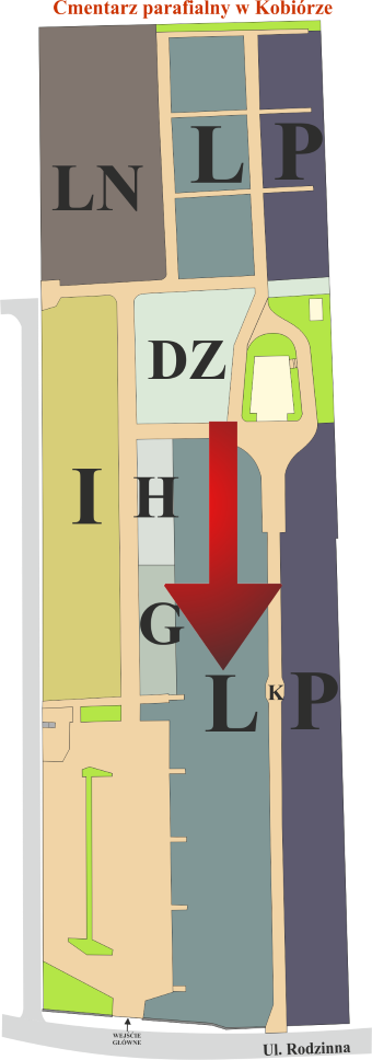 Brak mapy sektorowej