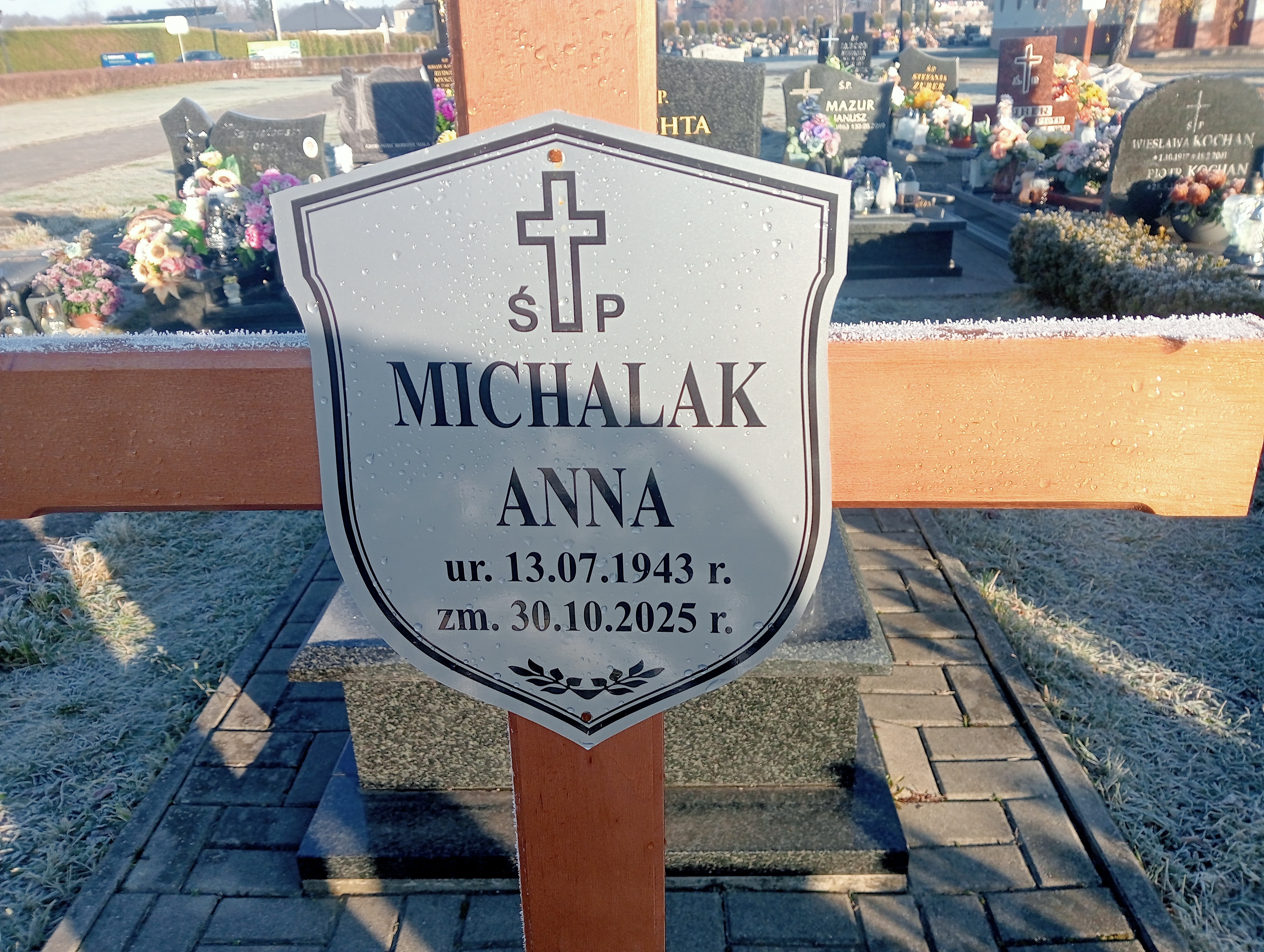 Grób Anna Michalak
