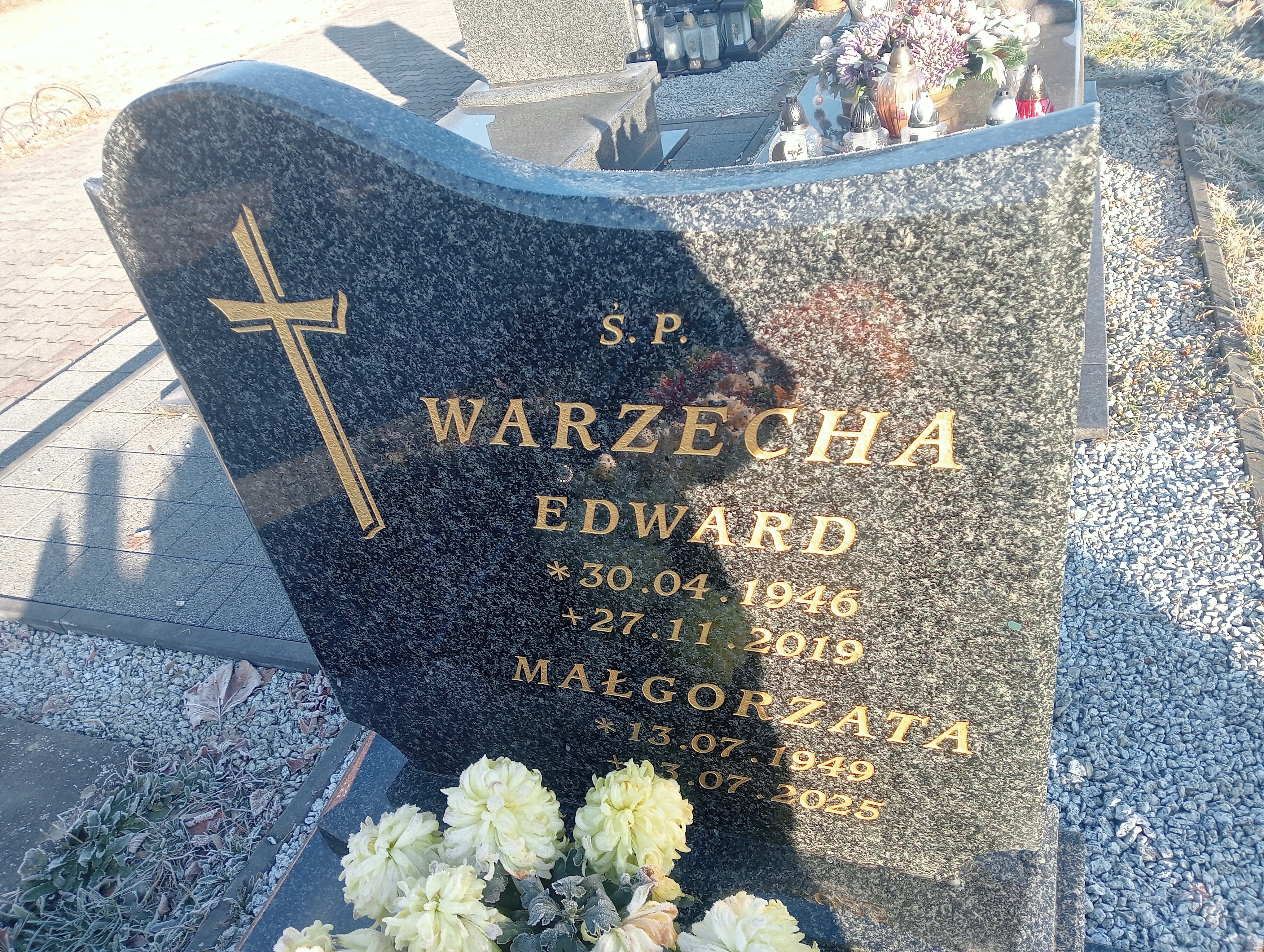 Grób Małgorzata Warzecha