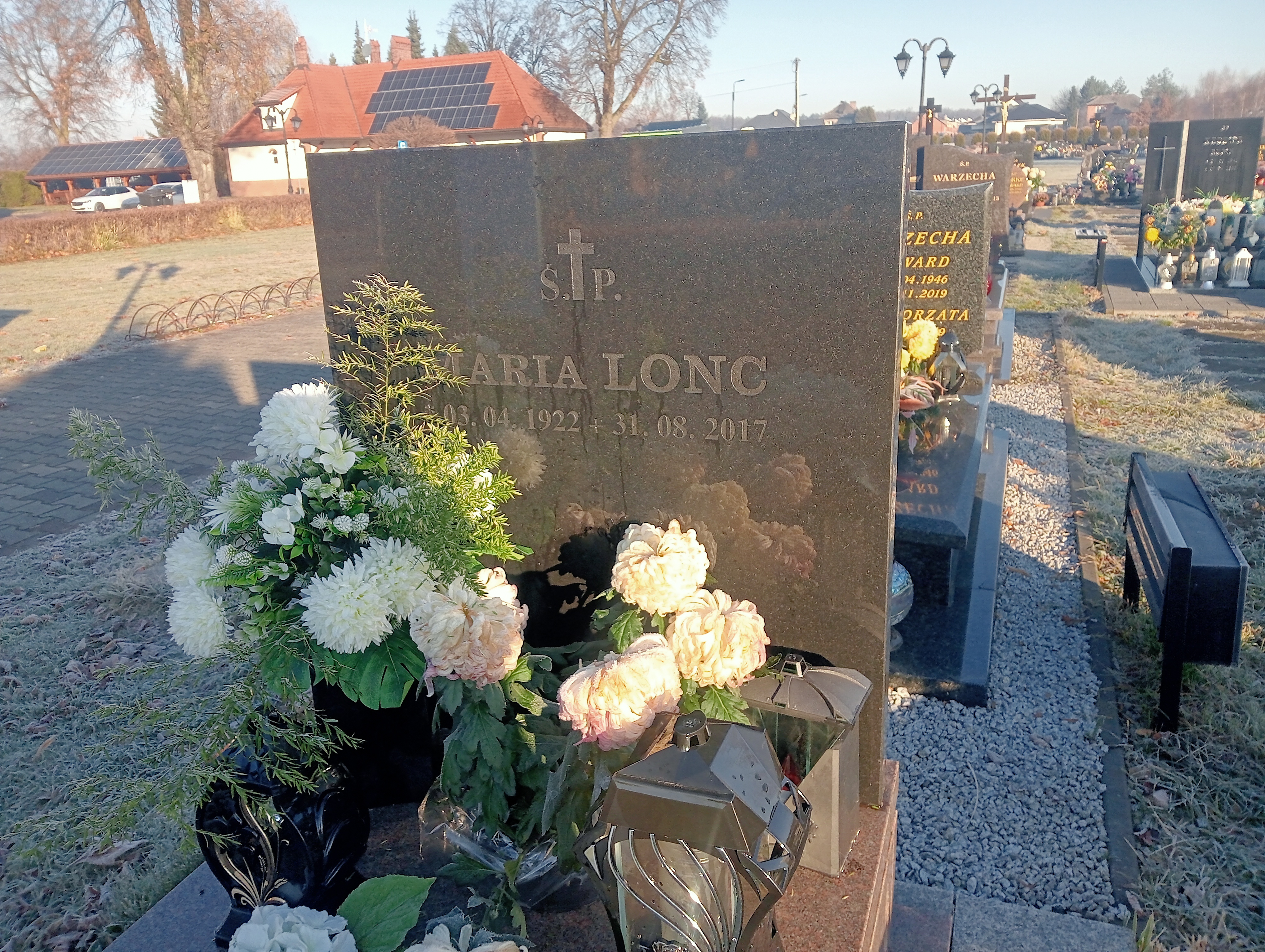 Grób Maria Lonc