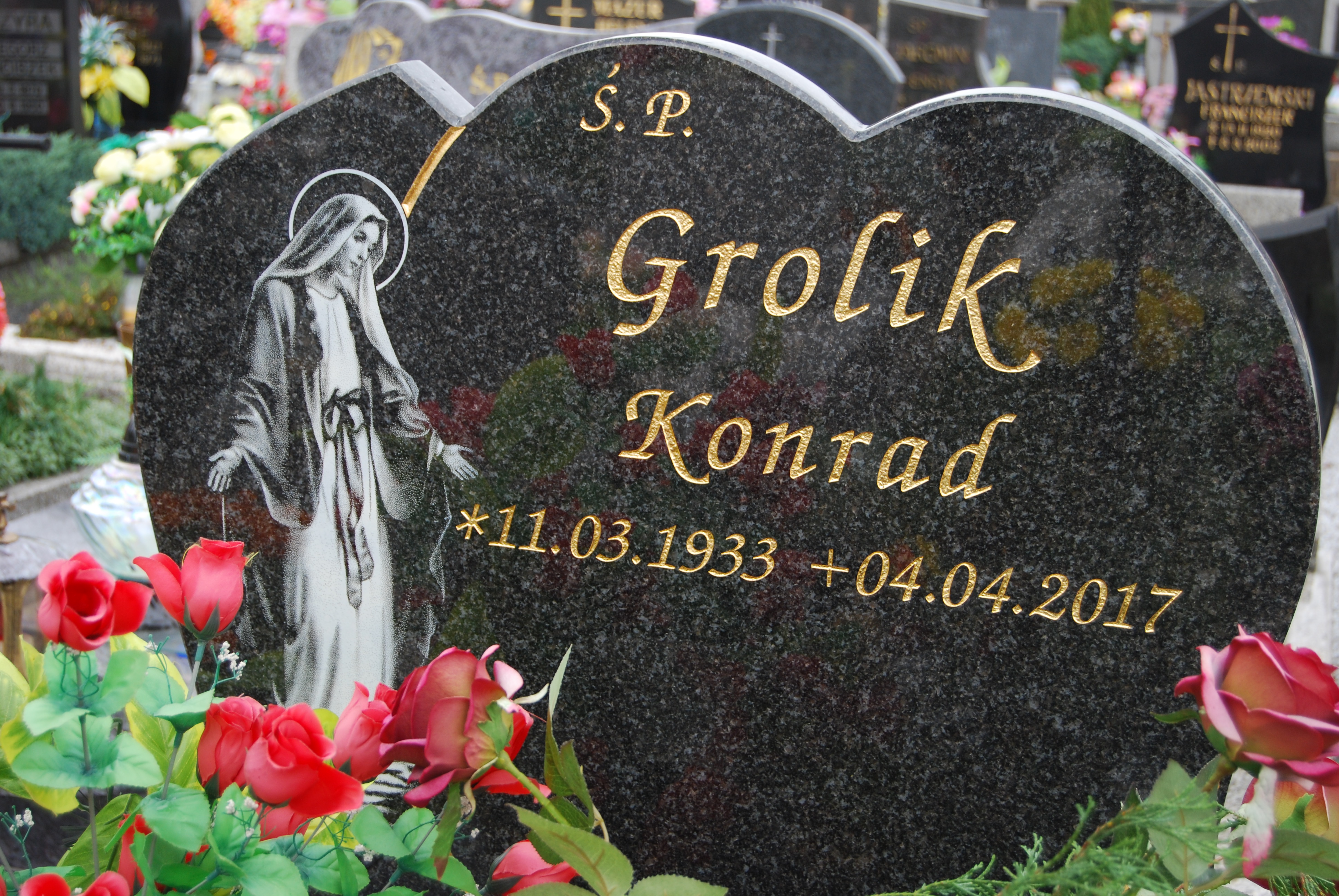 Konrad Grolik 1933 Kobiór - Grobonet - Wyszukiwarka osób pochowanych