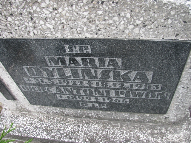Maria Dylińska 1922 Kobiór - Grobonet - Wyszukiwarka osób pochowanych