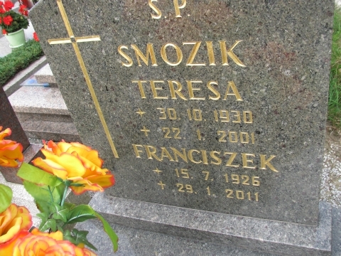 Józef Smozik Kobiór - Grobonet - Wyszukiwarka osób pochowanych