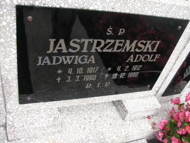 Adolf Jastrzemski 1912 Kobiór - Grobonet - Wyszukiwarka osób pochowanych