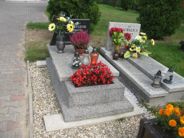 Grób Elżbieta Myszor