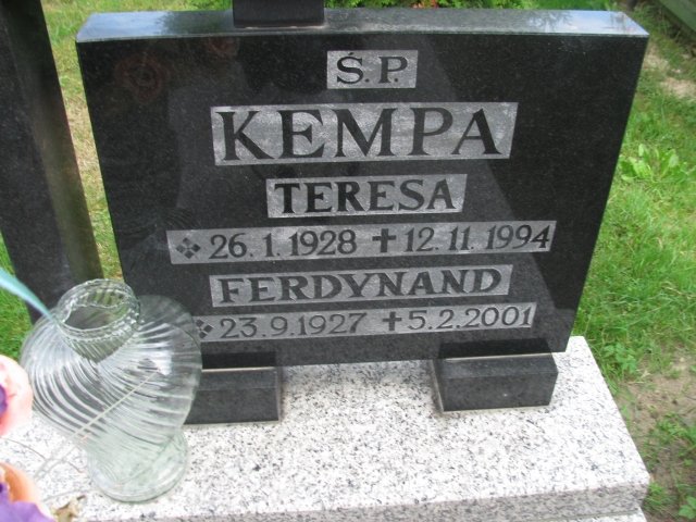 Grób Ferdynand Kempa