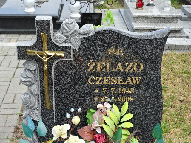 Grób Czesław Żelazo
